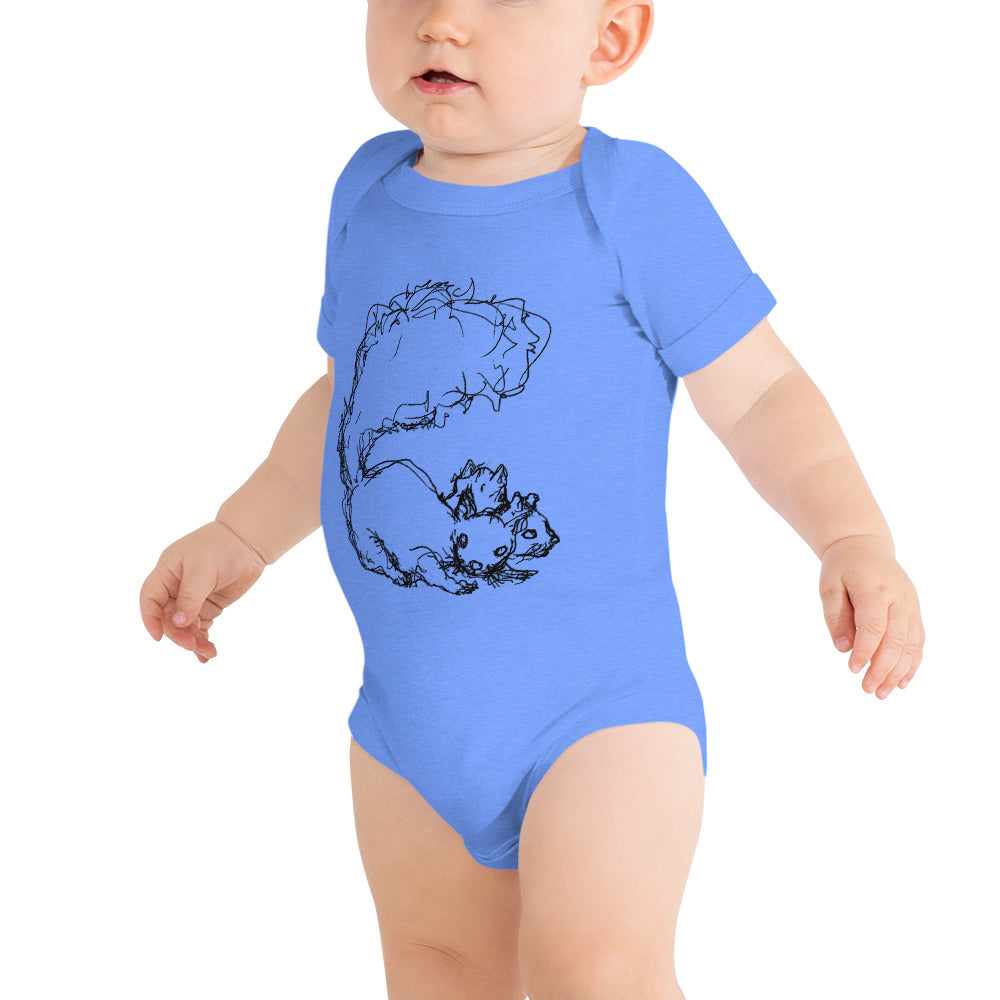 Baby short sleeve one piece